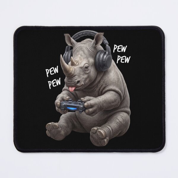 Item preview, Gaming Rhino Gamer Videogaming Animal Lover designed and sold by TerryConnells.
