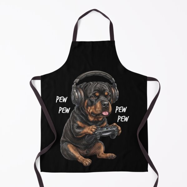 Item preview, Gaming Rottweiler Gamer Videogaming Dog Lover designed and sold by TerryConnells.