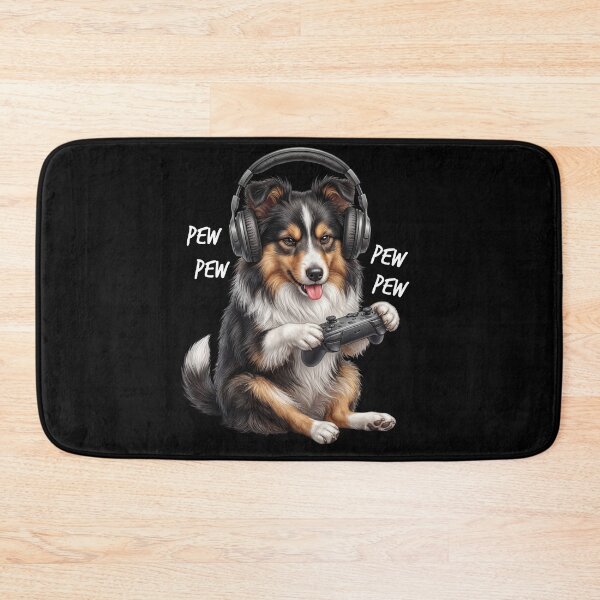 Item preview, Gaming Shetland Sheepdog Gamer Videogaming Dog Lover designed and sold by TerryConnells.