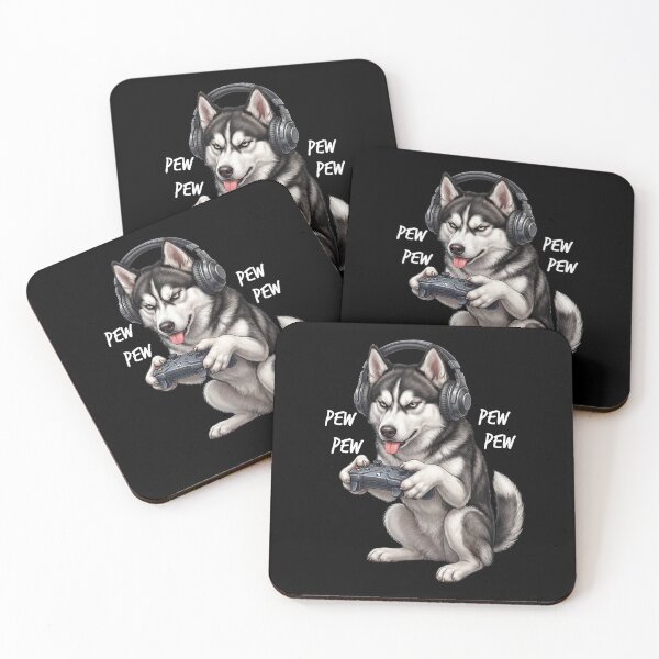 Item preview, Gaming Siberian Husky Gamer Videogaming Dog Lover designed and sold by TerryConnells.
