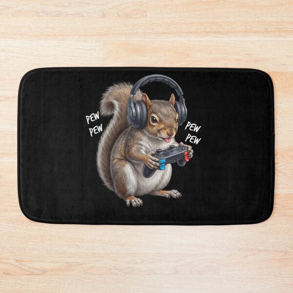 Item preview, Gaming Squirrel Gamer Videogaming Animal Lover designed and sold by TerryConnells.