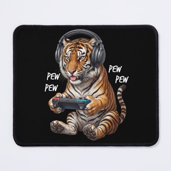 Item preview, Gaming Tiger Gamer Videogaming Animal Lover designed and sold by TerryConnells.
