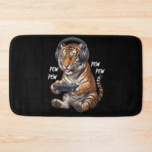 Item preview, Gaming Tiger Gamer Videogaming Animal Lover designed and sold by TerryConnells.