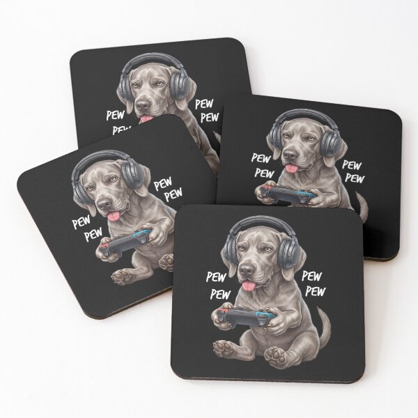 Item preview, Gaming Weimaraner Gamer Videogaming Dog Lover designed and sold by TerryConnells.