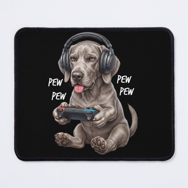 Item preview, Gaming Weimaraner Gamer Videogaming Dog Lover designed and sold by TerryConnells.