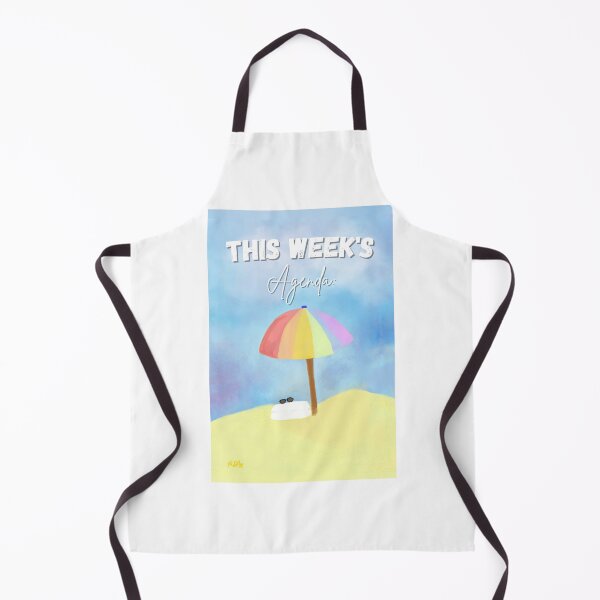 Item preview, This Week's Agenda: Beach designed and sold by Rouva-Does-Art.
