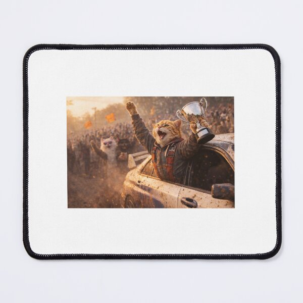 Item preview, Cat Champion Victory – Underdog Wins designed and sold by LovelyCatGalaxy.
