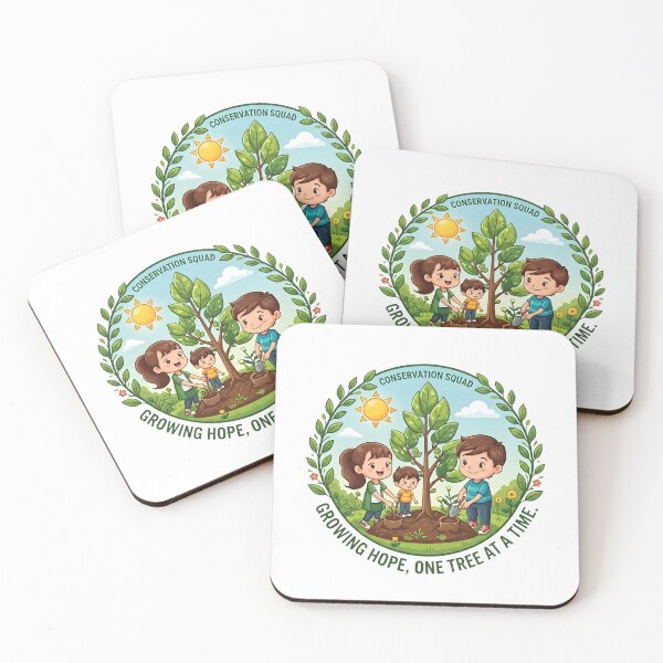Item preview, Conservation Squad Growing Hope One Tree At A Time designed and sold by Nuvoro Eco Awareness.