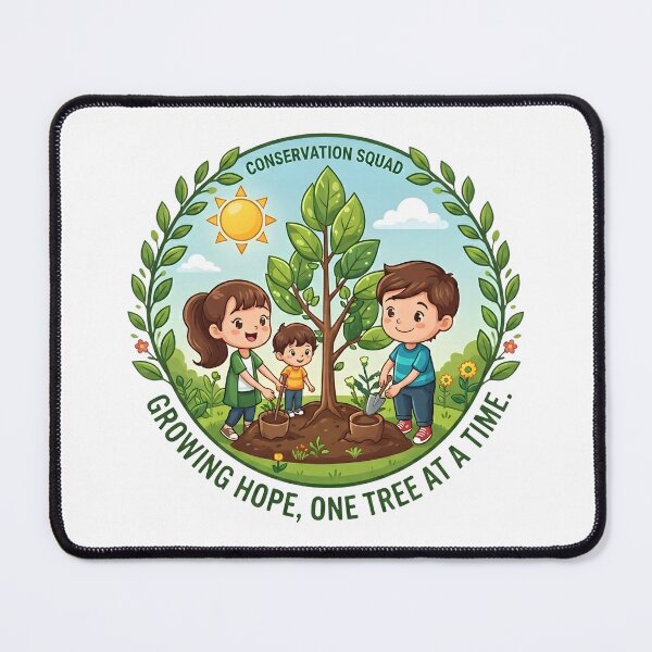 Item preview, Conservation Squad Growing Hope One Tree At A Time designed and sold by Nuvoro Eco Awareness.