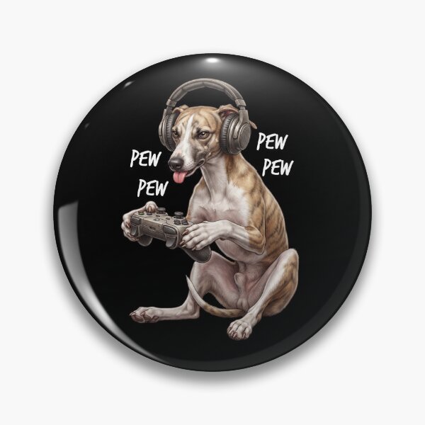 Item preview, Gaming Whippet Gamer Videogaming Dog Lover designed and sold by TerryConnells.