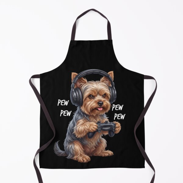 Item preview, Gaming Yorkshire Terrier Gamer Videogaming Dog Lover designed and sold by TerryConnells.