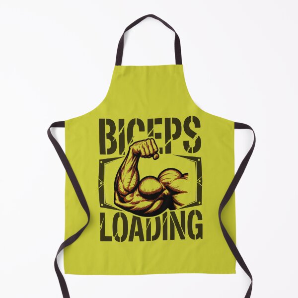 Item preview, Biceps Loading Funny Gym Workout Fitness Design designed and sold by Sparkofart07.