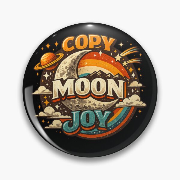 Item preview, Vintage Celestial Space - Copy Moon Joy Retro Graphic designed and sold by Prime_1.