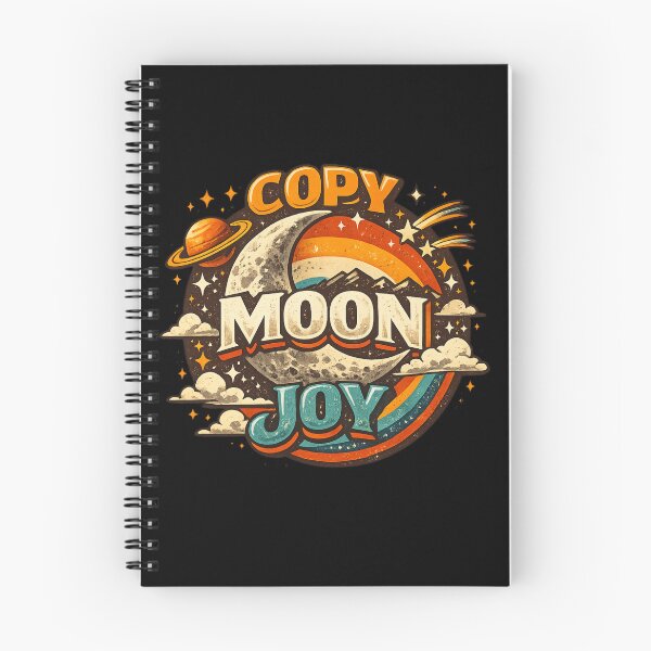 Item preview, Vintage Celestial Space - Copy Moon Joy Retro Graphic designed and sold by Prime_1.