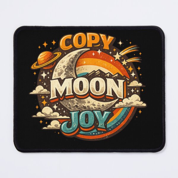 Item preview, Vintage Celestial Space - Copy Moon Joy Retro Graphic designed and sold by Prime_1.