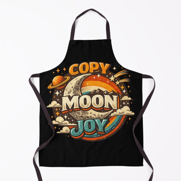 Item preview, Vintage Celestial Space - Copy Moon Joy Retro Graphic designed and sold by Prime_1.