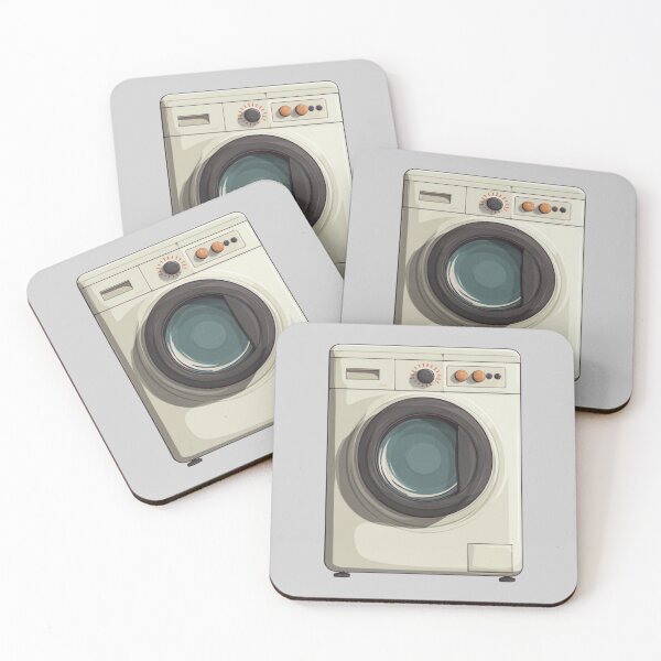 Item preview, Washing machine designed and sold by bubblyrainbow.