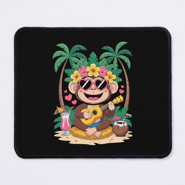 Item preview, Monkey Hawaiian Summer Vacation Monkey designed and sold by VENOM0RIOT.