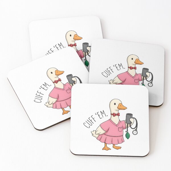 Item preview, Funny duck nurse designed and sold by Brainy_Prints.