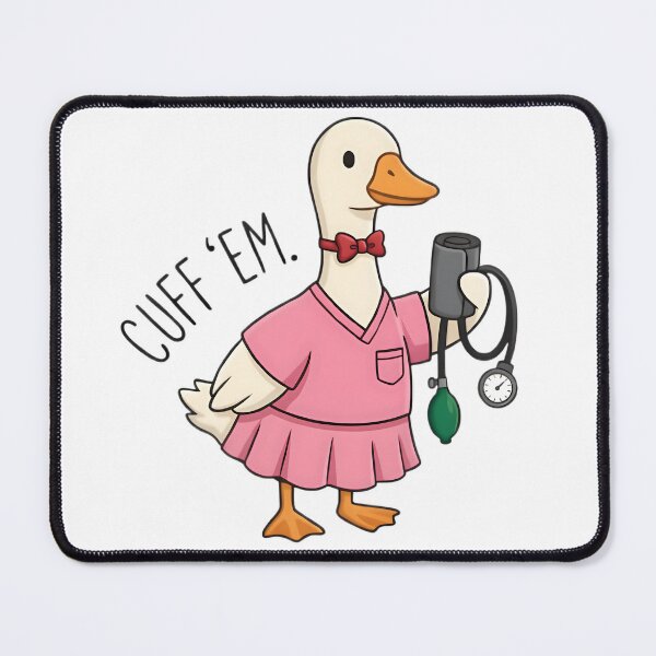 Item preview, Funny duck nurse designed and sold by Brainy_Prints.