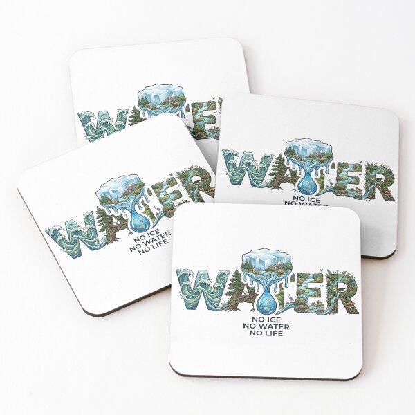 Item preview, Water is Life Eco Awareness Nature Art designed and sold by Nuvoro Eco Awareness.