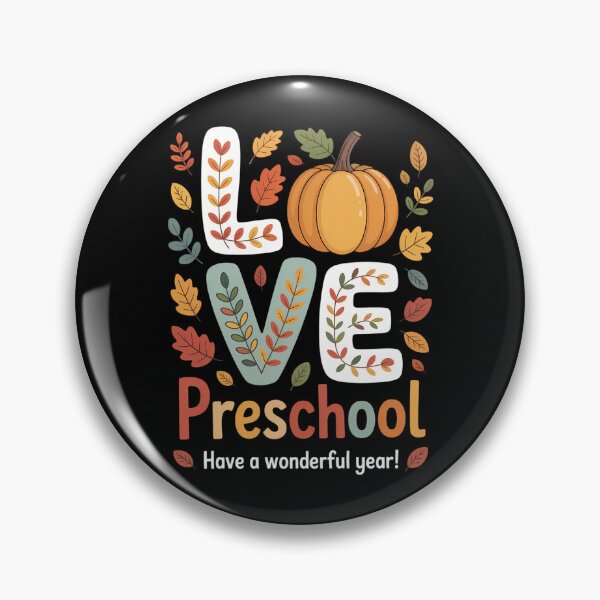 Item preview, Love Preschool Happy Fall Thanksgiving designed and sold by VENOM0RIOT.