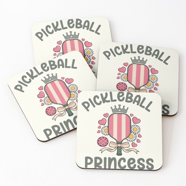 Item preview, Pickleball Princess - Retro Preppy Sport Graphic designed and sold by Wennebabs.