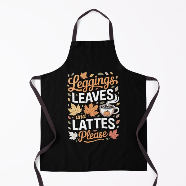Item preview, Legging Leaves Lattes Please Fall Autumn Season Lover designed and sold by VENOM0RIOT.