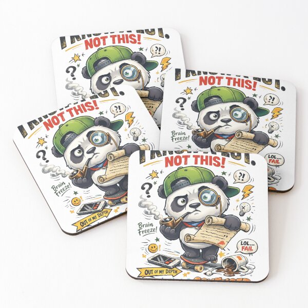 Item preview, I Know A Lot Not This Funny Panda– Confused Bear Meme Send Help designed and sold by ColorFlick.