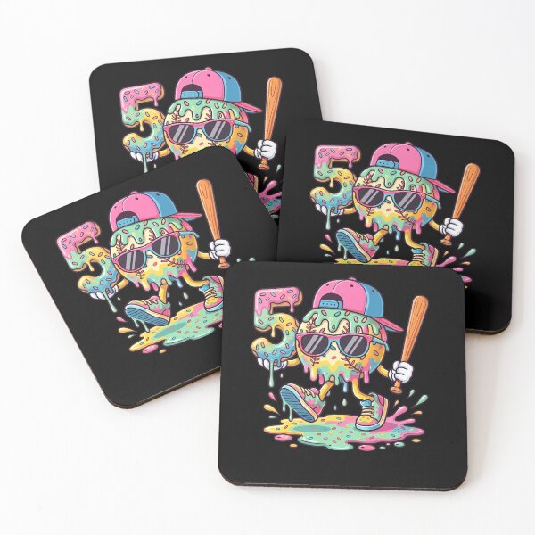 Item preview, Baseball 5th Birthday Drip Sunglasses Cap Cool Kids Year Old designed and sold by KIROSALS.