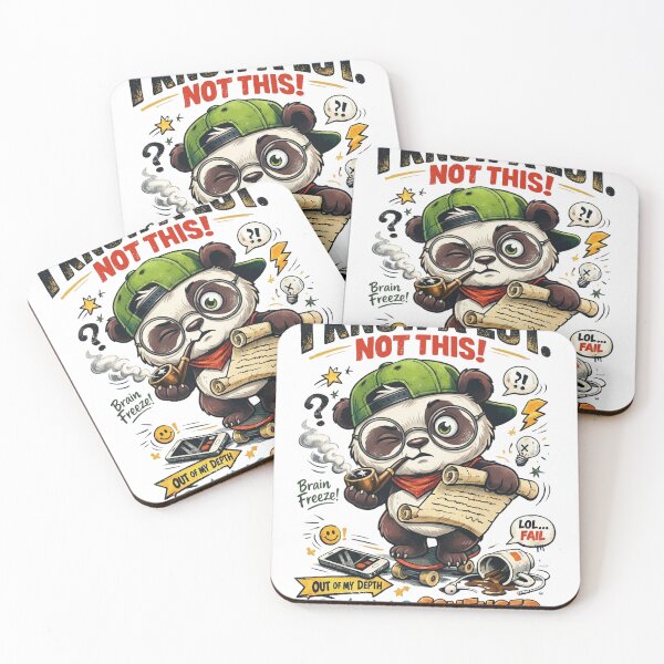 Item preview, I Know A Lot Not This Funny Panda– Confused Bear Meme Send Help designed and sold by ColorFlick.