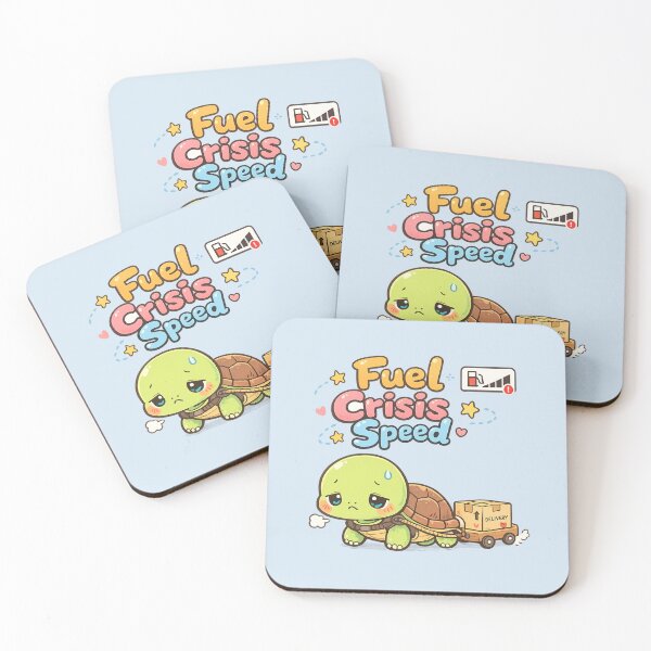 Item preview, Kawaii Turtle Delivery | Fuel Crisis Speed Cute Meme designed and sold by PopCulturePixel.
