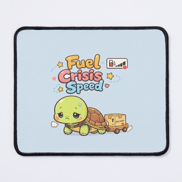 Item preview, Kawaii Turtle Delivery | Fuel Crisis Speed Cute Meme designed and sold by PopCulturePixel.