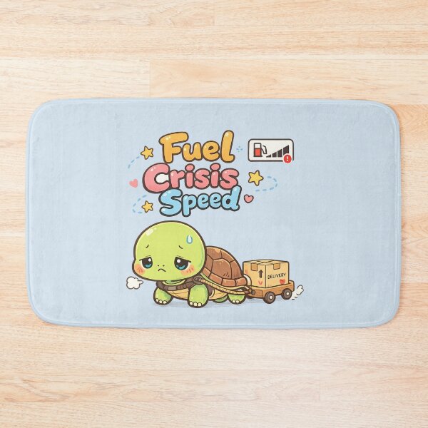 Item preview, Kawaii Turtle Delivery | Fuel Crisis Speed Cute Meme designed and sold by PopCulturePixel.