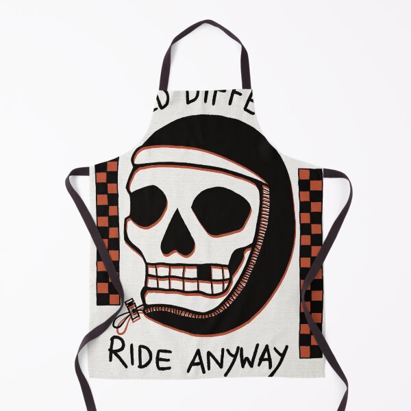 Artikelvorschau, Build Different Ride Anyway Skull Surf Punk Design / Red entworfen und verkauft von RiptideKiD.
