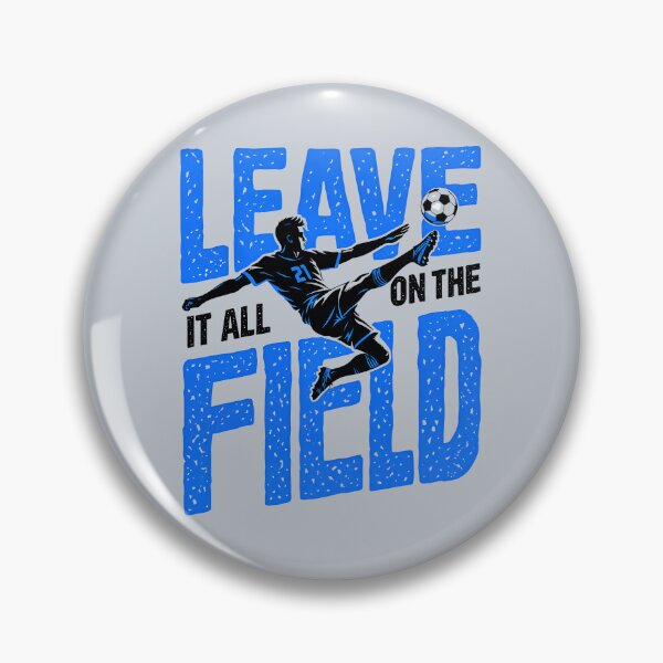 Item preview, Soccer Player Kicking Ball Leave It All On The Field Kid Design designed and sold by GogaVibeRe.