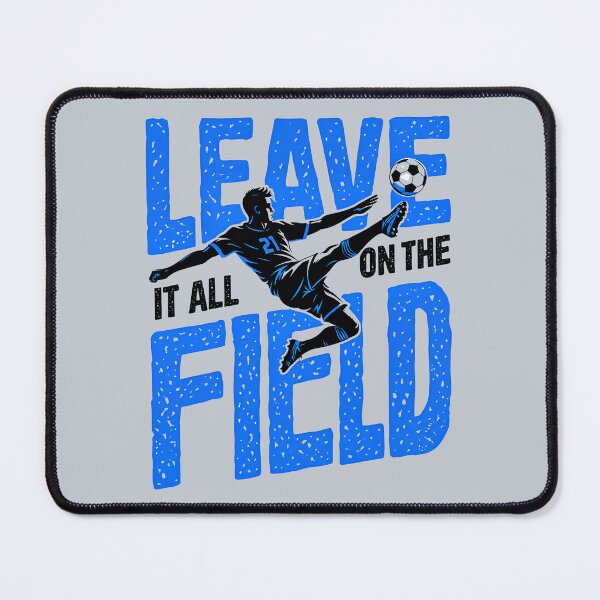 Item preview, Soccer Player Kicking Ball Leave It All On The Field Kid Design designed and sold by GogaVibeRe.