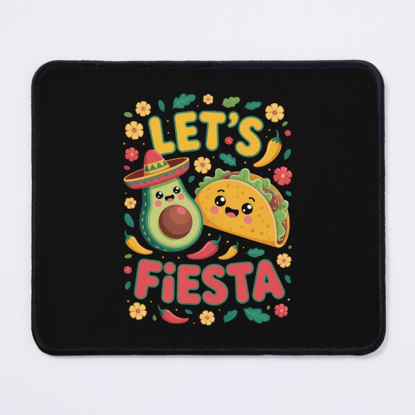 Item preview, Mexican Cinco De Mayo Taco And Avocado Let's Fiesta designed and sold by VENOM0RIOT.