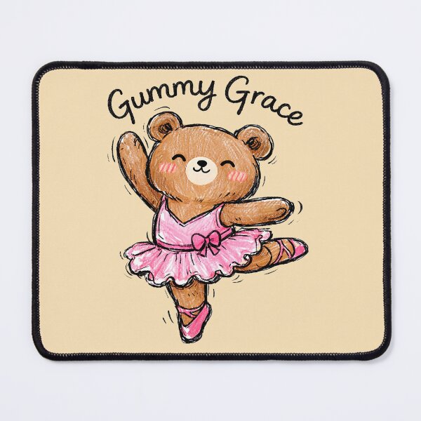 Item preview, Cute Teddy Bear Ballerina, Little Dancer Pink Tutu designed and sold by GogaVibeRe.