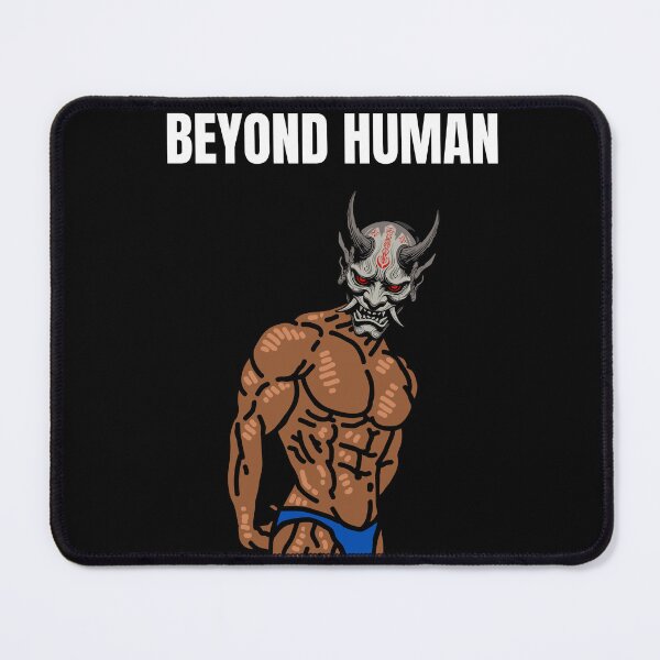 Item preview, Beyond Human - Oni Mask Muscular Bodybuilder Design designed and sold by poomfitshirt.