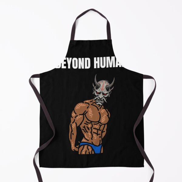 Item preview, Beyond Human - Oni Mask Muscular Bodybuilder Design designed and sold by poomfitshirt.