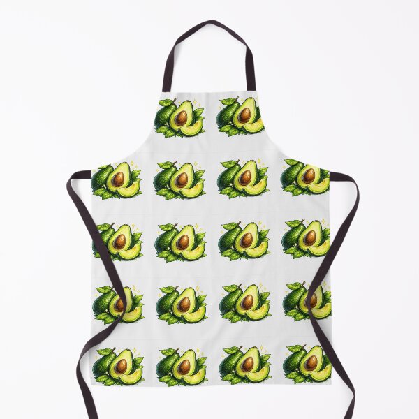 Item preview, Kawaii Avocado Sticker - Cute Aesthetic Green Fruit Illustration Fresh Healthy Food Design designed and sold by Qingtian814.