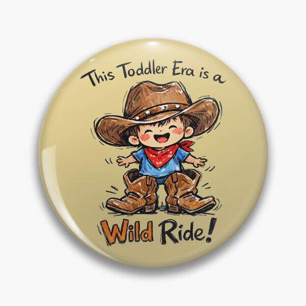Item preview, Funny cowboy kid cut rodeo design for toddler designed and sold by GogaVibeRe.