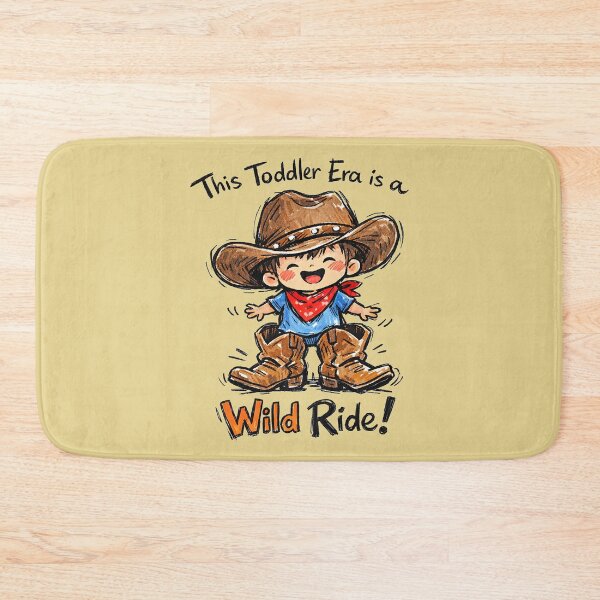 Item preview, Funny cowboy kid cut rodeo design for toddler designed and sold by GogaVibeRe.