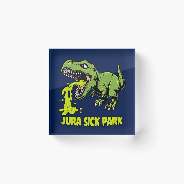 Item preview, Jura Sick Park - Funny Dinosaur and Vomit designed and sold by francoisville.