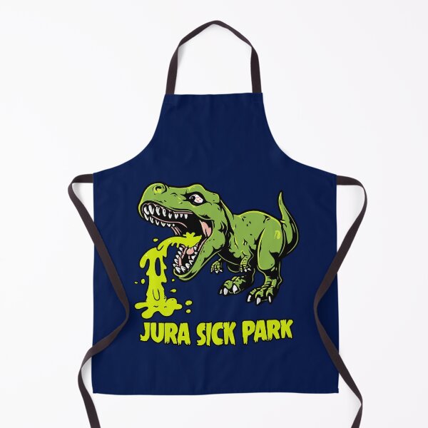 Item preview, Jura Sick Park - Funny Dinosaur and Vomit designed and sold by francoisville.