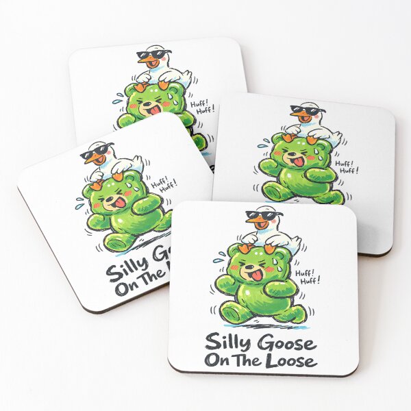 Item preview, Silly Goose On the Loose - Funny Gummy Bear designed and sold by GogaVibeRe.