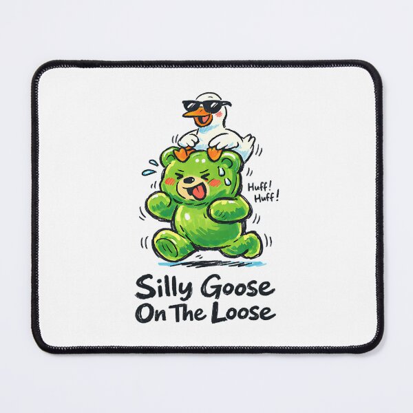 Item preview, Silly Goose On the Loose - Funny Gummy Bear designed and sold by GogaVibeRe.