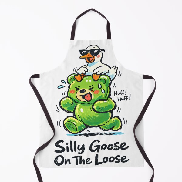 Item preview, Silly Goose On the Loose - Funny Gummy Bear designed and sold by GogaVibeRe.