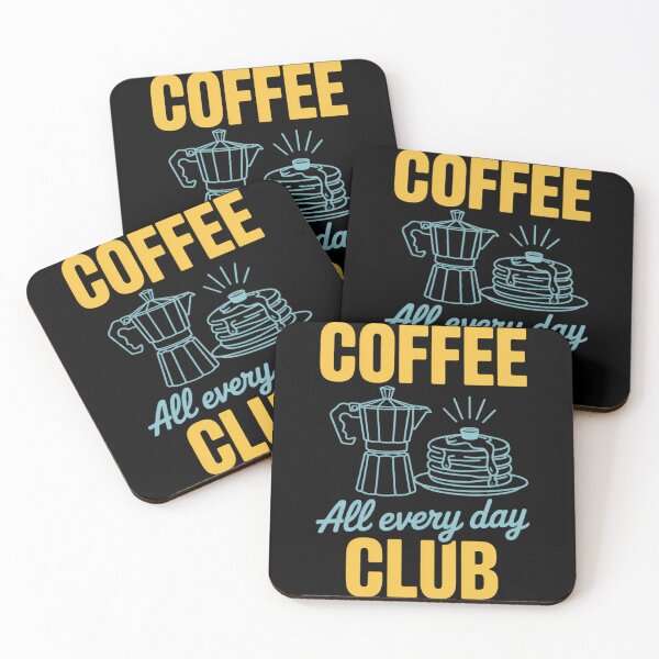 Item preview, Coffee Club Graphic for Coffee Lovers designed and sold by TyraYoung.